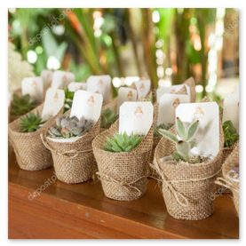 Kit de recuerdos personalizados para invitados